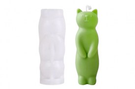 Molde silicona gatito manos abajo